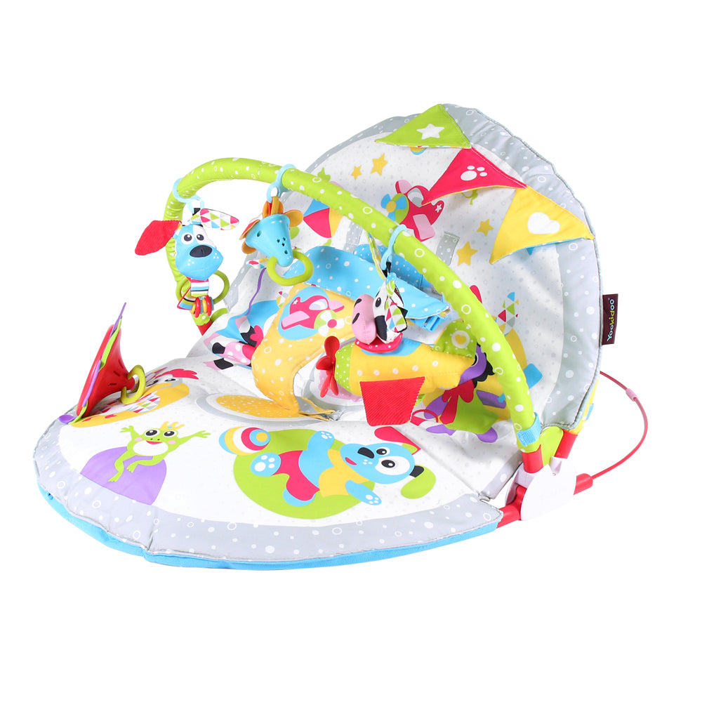 Baby Gym Lay-to-Sit-Up Playmat | ForFullFun Baby Toys