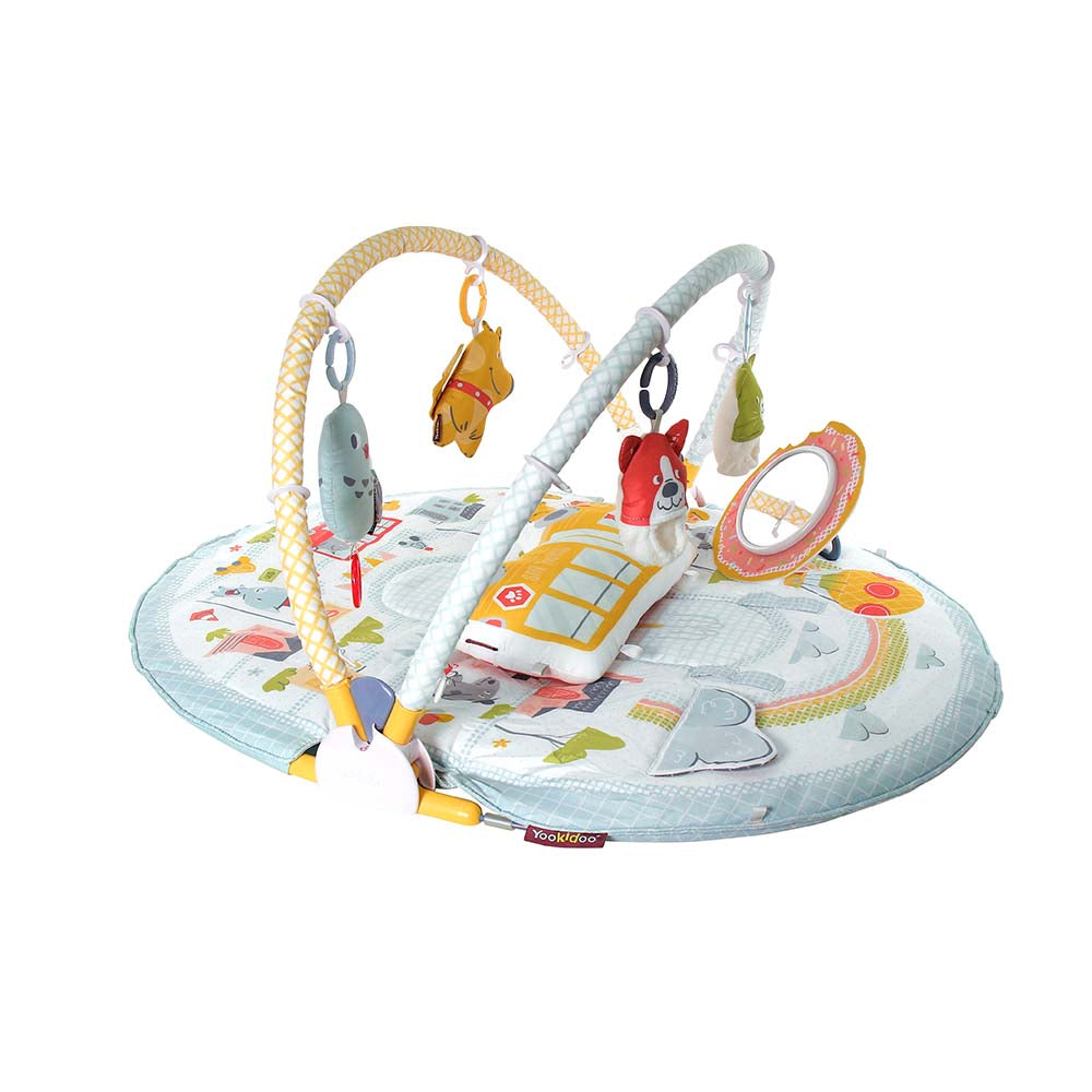 Urban Baby Gym Lay-to-Sit-Up Play | ForFullFun Baby Toys