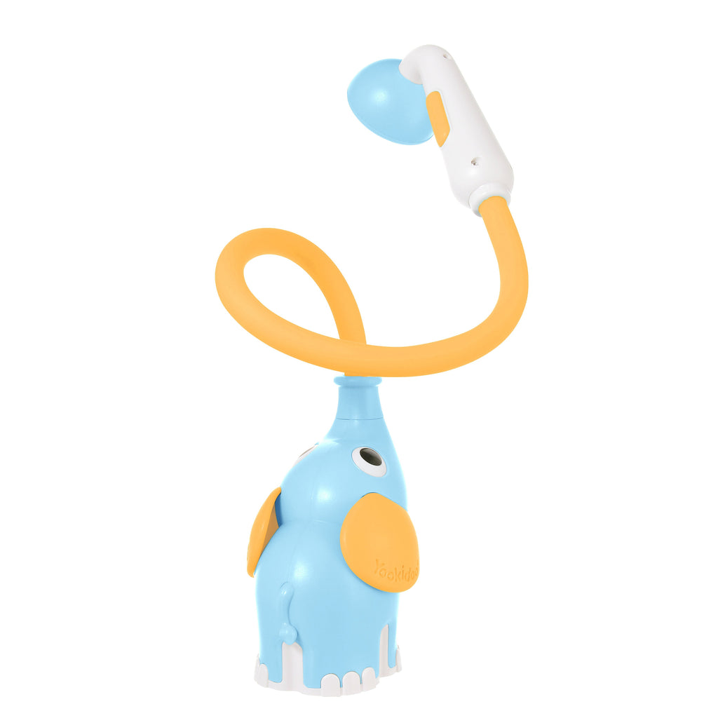 Elephant Baby Bath Shower Head — Forest Green | ForFullFun Baby Toys