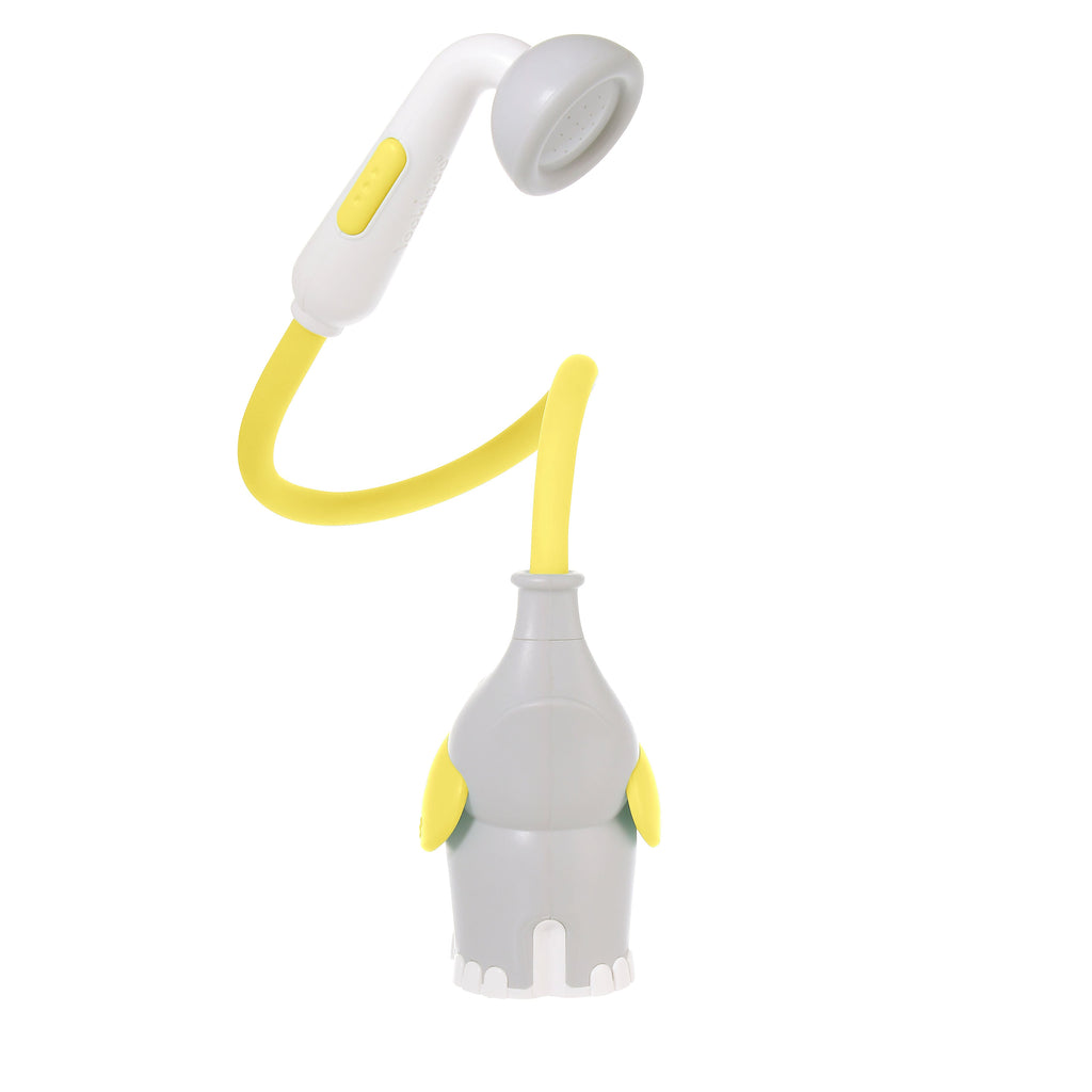 Elephant Baby Bath Shower Head — Forest Green | ForFullFun Baby Toys