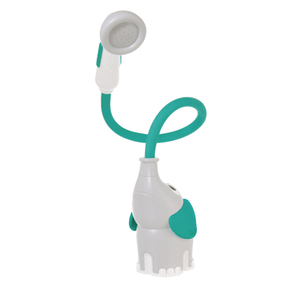 Elephant Baby Bath Shower Head — Forest Green | ForFullFun Baby Toys