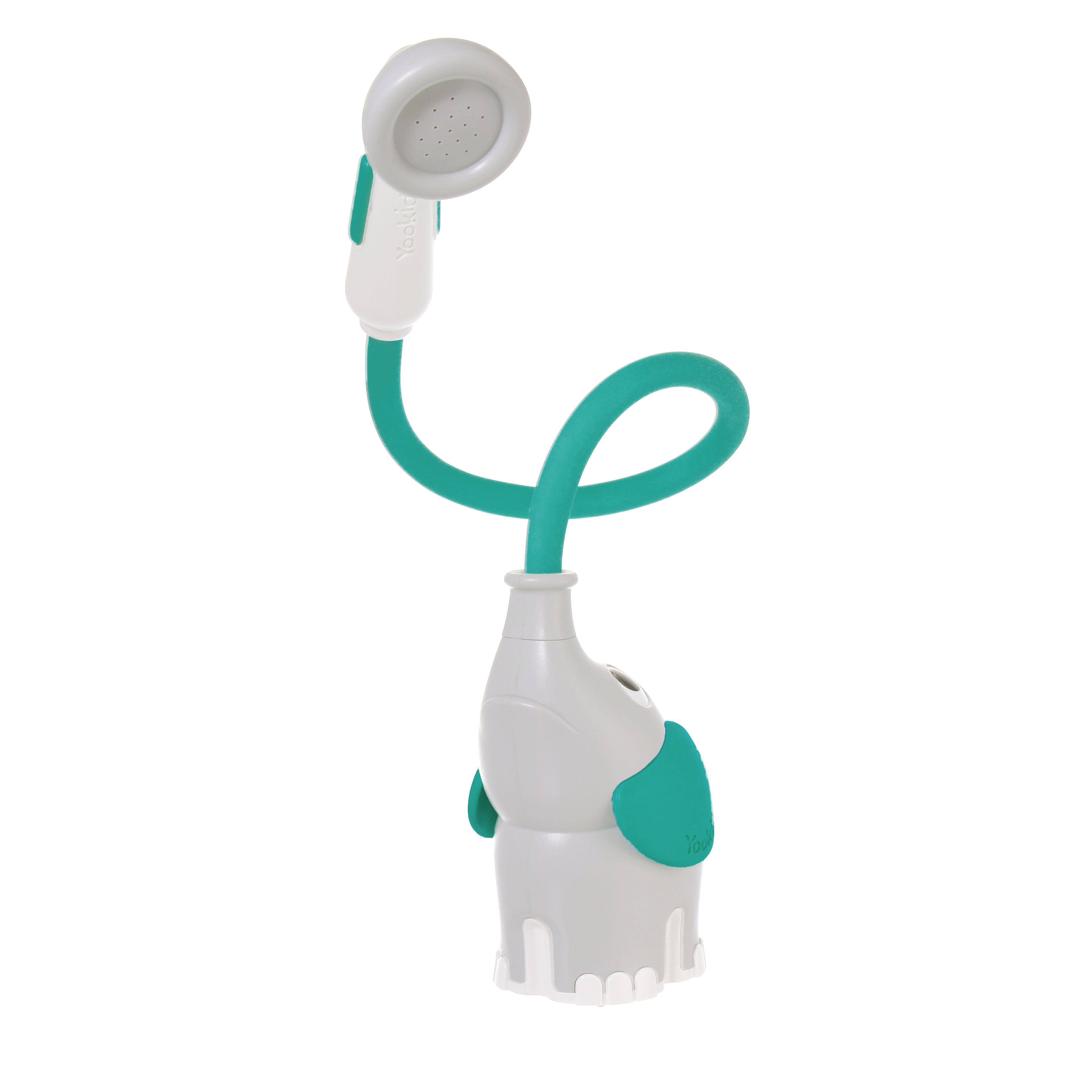 Elephant Baby Bath Shower Head — Forest Green | ForFullFun Baby Toys