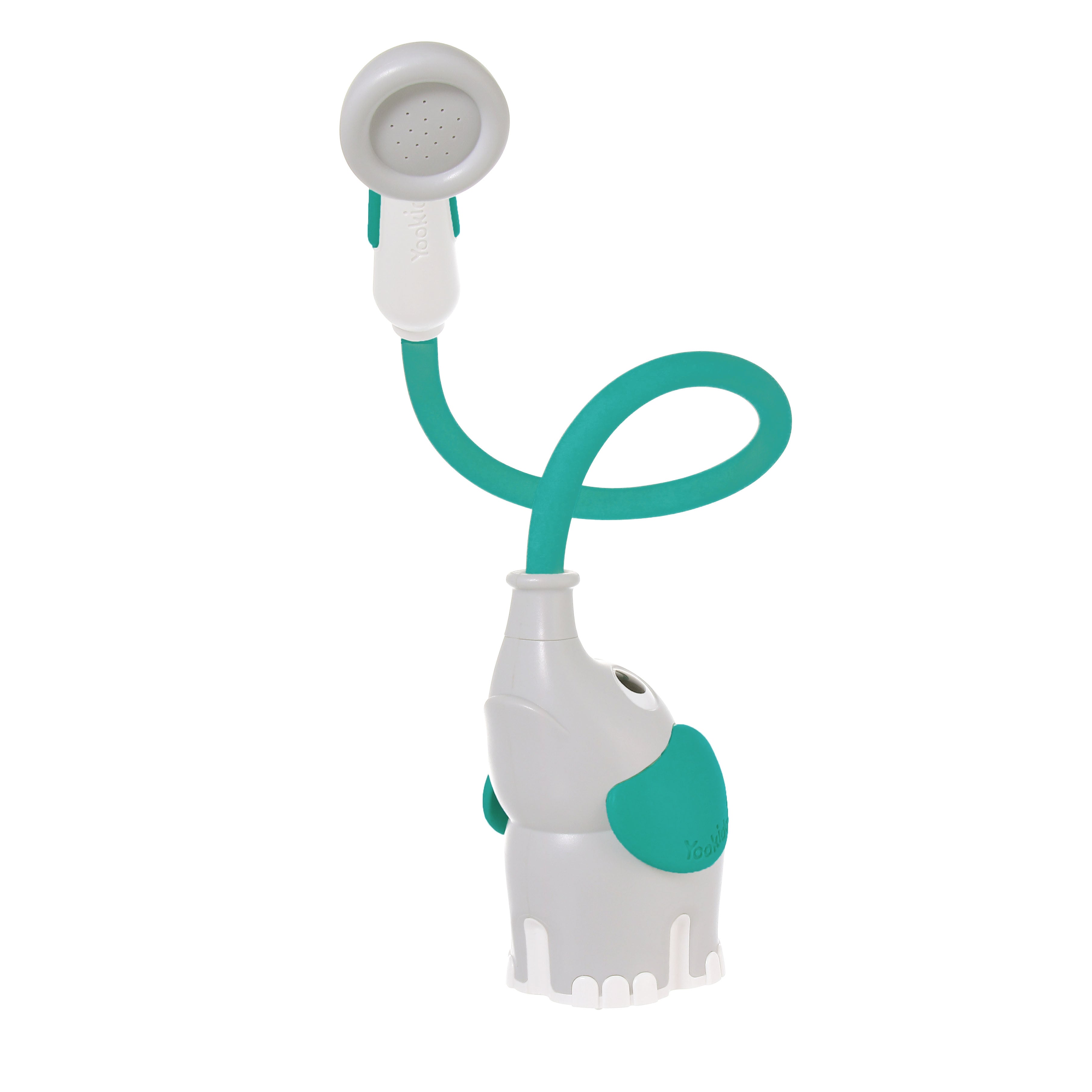 Elephant Baby Bath Shower Head — Forest Green | ForFullFun Baby Toys