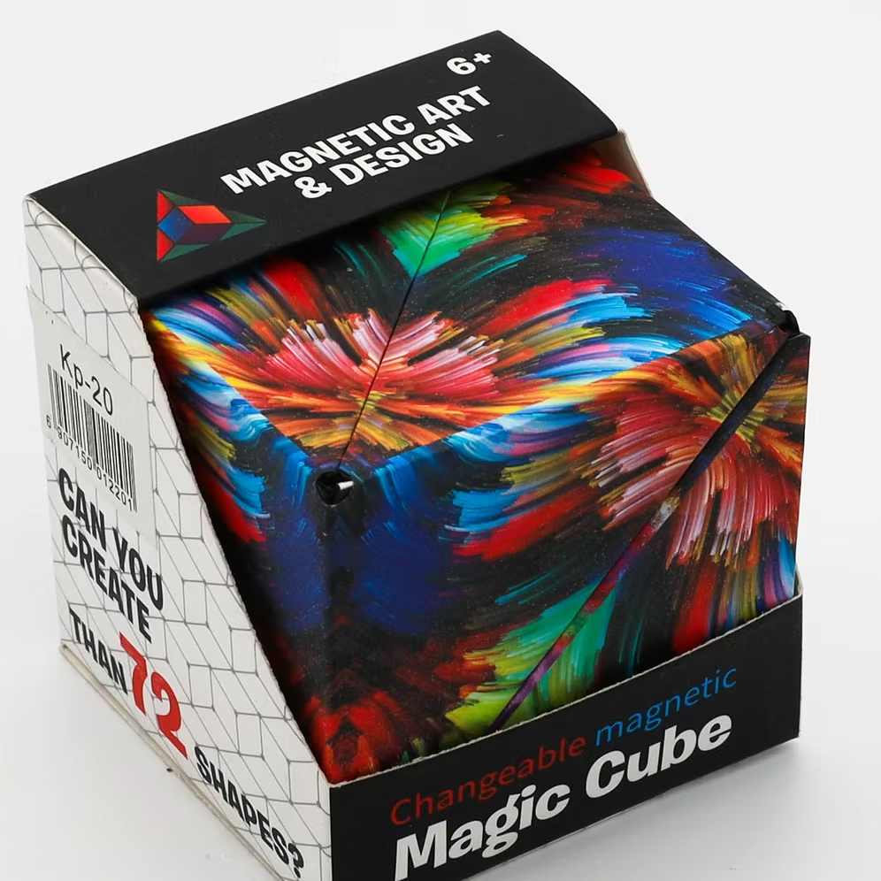 For Full Fun-Shashibo Magnetic Puzzle Cube — Shape-Shifting Fidget Toy, 70+ Forms, Ages 4+-Puzzle Toys