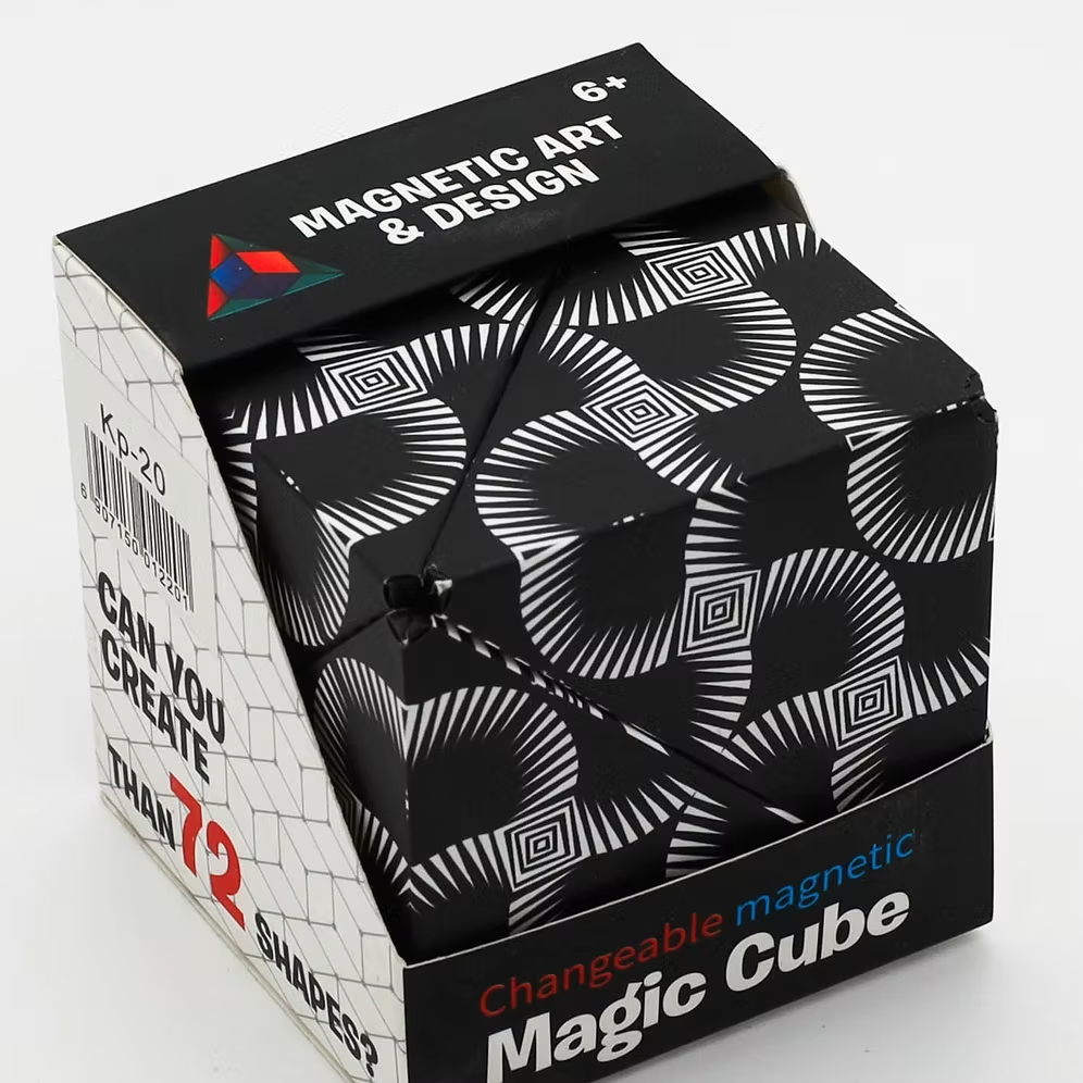 For Full Fun-Shashibo Magnetic Puzzle Cube — Shape-Shifting Fidget Toy, 70+ Forms, Ages 4+-Puzzle Toys