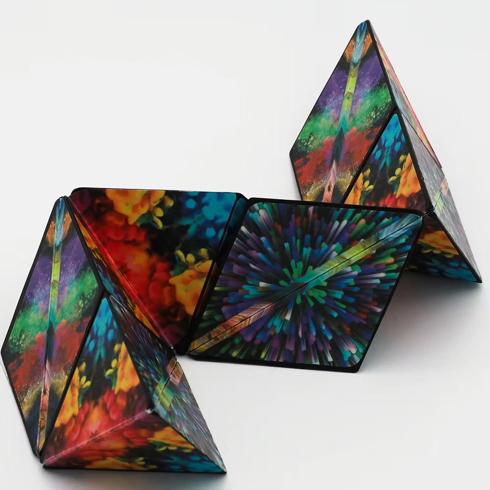 For Full Fun-Shashibo Magnetic Puzzle Cube — Shape-Shifting Fidget Toy, 70+ Forms, Ages 4+-Puzzle Toys