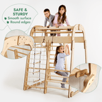 For Full Fun-Indoor Playground for Children - 7in1 Playground + Swings Set + Slide Board + Art Set-7in1 Playsets