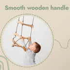 For Full Fun-Triangle rope ladder for kids-Single Swing