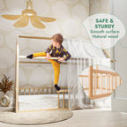 For Full Fun-Twin Size Montessori House Bed for Kids with Fence-Beds