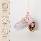 For Full Fun-Wooden rope swing for kids-Single Swing